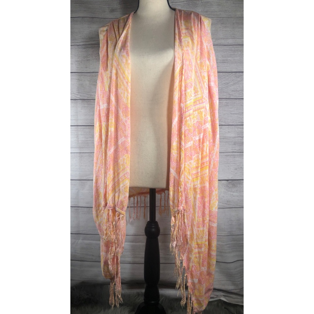 BillaBong Pastel Coverup Cardigan Shawl